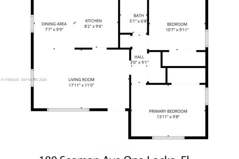 Casa en venta en Opa-locka, Florida, 2 dormitorios, 80.08 m2 № 2058221 - foto 22