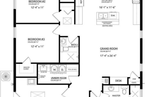 House in Sebring, Florida 3 bedrooms, 139.35 sq.m. № 2395045 - photo 2