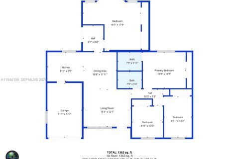 House in Pembroke Pines, Florida 4 bedrooms, 133.69 sq.m. № 2001031 - photo 24