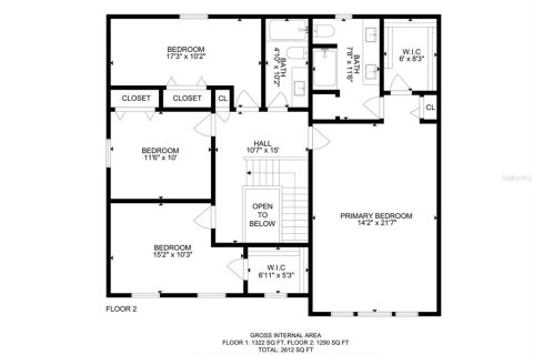 Villa ou maison à vendre à Lakeland, Floride: 4 chambres, 242.66 m2 № 1917702 - photo 3