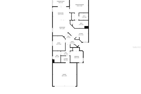 Villa ou maison à louer à Apollo Beach, Floride: 2 chambres, 150.13 m2 № 2167504 - photo 29