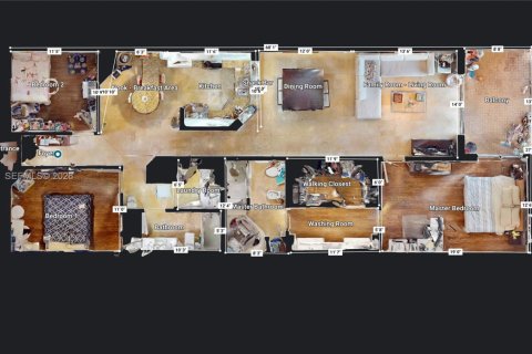 Apartamento en alquiler en Doral, Florida, 3 dormitorios, 157.93 m2 № 2029895 - foto 3