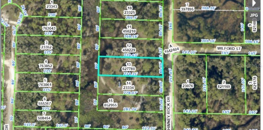 Land in Webster, Florida № 2163553