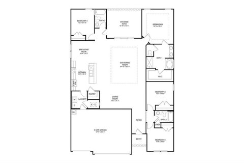 Villa ou maison à vendre à Palm Coast, Floride: 4 chambres, 210.98 m2 № 2398563 - photo 2
