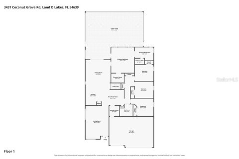 Villa ou maison à louer à Land O' Lakes, Floride: 4 chambres, 225.29 m2 № 2436805 - photo 11