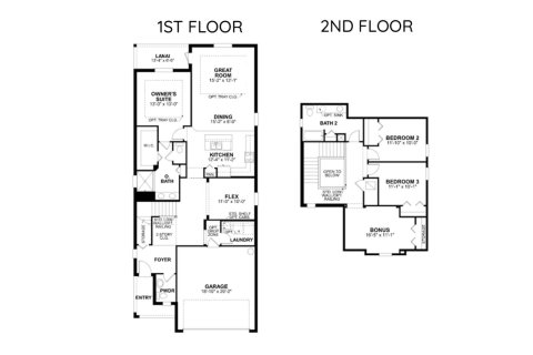 Townhouse floor plan «213SQM CELEBRATION», 4 bedrooms in THE HAMMOCKS AT WEST PORT
