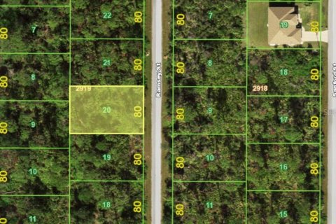 Land in Port Charlotte, Florida № 2164469