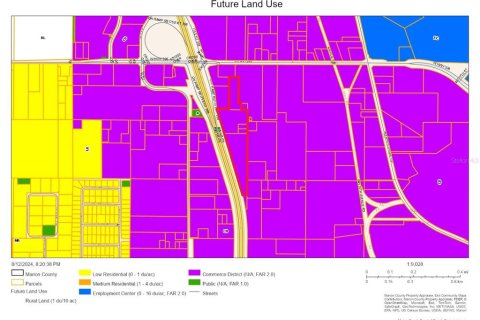Terreno en venta en Ocala, Florida № 2299117 - foto 4