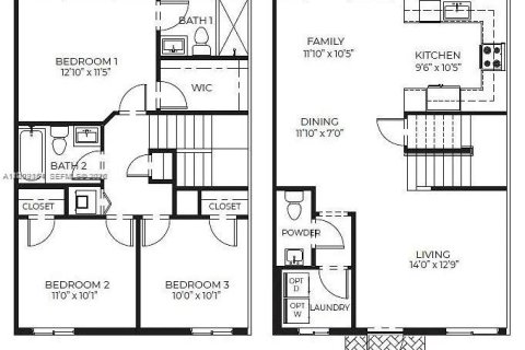 Townhouse in Homestead, Florida 3 bedrooms, 120.96 sq.m. № 2067691 - photo 2