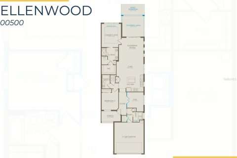 Купить виллу или дом в Нокомис, Флорида 3 комнаты, 146.69м2, № 1914861 - фото 2
