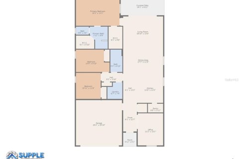 Villa ou maison à vendre à Riverview, Floride: 3 chambres, 187.38 m2 № 1654633 - photo 3