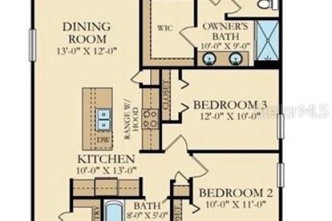 Купить виллу или дом в Киссимми, Флорида 10 комнат, 133.04м2, № 1912736 - фото 5