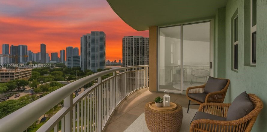 Condo à Miami, Floride, 2 chambres № 1700034