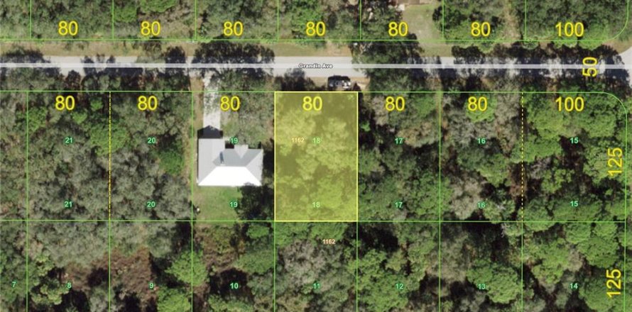 Land in Port Charlotte, Florida № 2160491