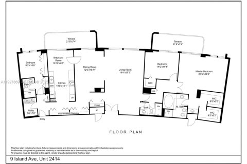 Copropriété à vendre à Miami Beach, Floride: 3 chambres, 221.85 m2 № 1988139 - photo 2