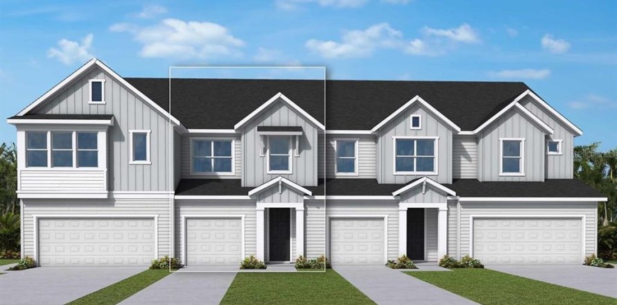 Townhouse in Apollo Beach, Florida 3 bedrooms, 164.81 sq.m. № 2093269