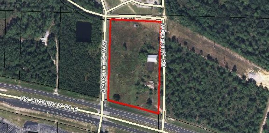 Immobilier commercial à Santa Rosa Beach, Floride № 558029