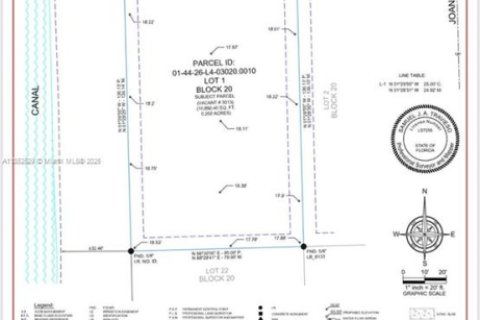 Terreno en venta en Lehigh Acres, Florida № 1961135 - foto 3