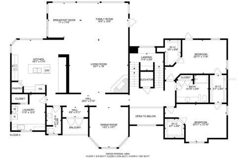 House in Inverness, Florida 4 bedrooms, 418.52 sq.m. № 2198266 - photo 21