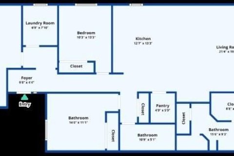 Villa ou maison à louer à Punta Gorda, Floride: 3 chambres, 153.94 m2 № 2098938 - photo 21