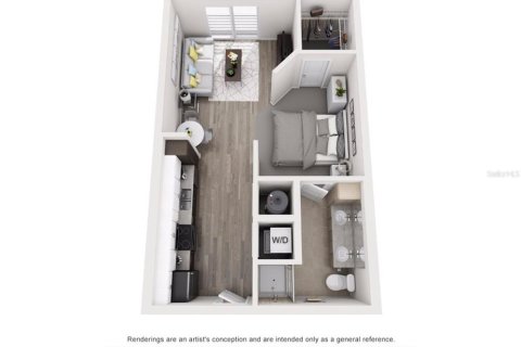 Снять в аренду квартиру в Сарасота, Флорида 4 комнаты, 52.95м2, № 1803554 - фото 2