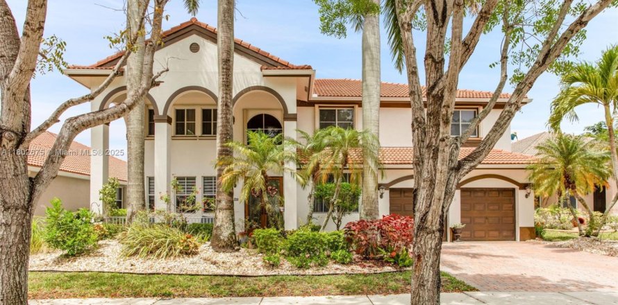 House in Weston, Florida 6 bedrooms, 380.34 sq.m. № 1762498