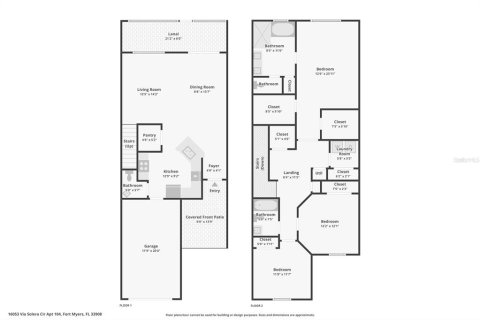 Townhouse in Fort Myers, Florida 3 bedrooms, 168.99 sq.m. № 2394047 - photo 22