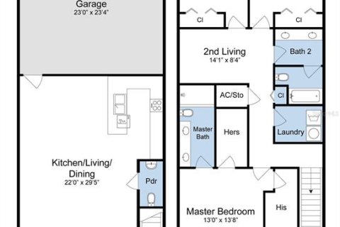 Touwnhouse à vendre à Longwood, Floride: 3 chambres, 172.98 m2 № 2098968 - photo 12