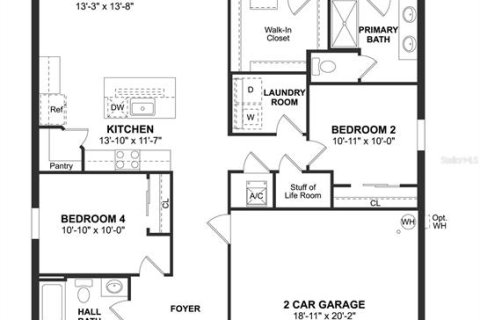 Casa en venta en Citrus Springs, Florida, 4 dormitorios, 170.29 m2 № 1858266 - foto 2