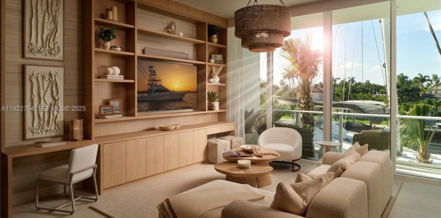 Кондоминиум с 3 спальнями в Форт-Лодердейл, Флорида № 1984375