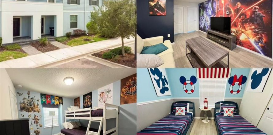 Townhouse in Kissimmee, Florida 5 bedrooms, 210.24 sq.m. № 2102488