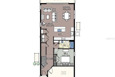 House in Four Corners, Florida 4 bedrooms, 173.91 sq.m. № 2103369 - photo 2