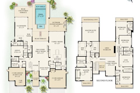 Villa ou maison à vendre à Boca Raton, Floride: 6 chambres, 787.25 m2 № 932473 - photo 1