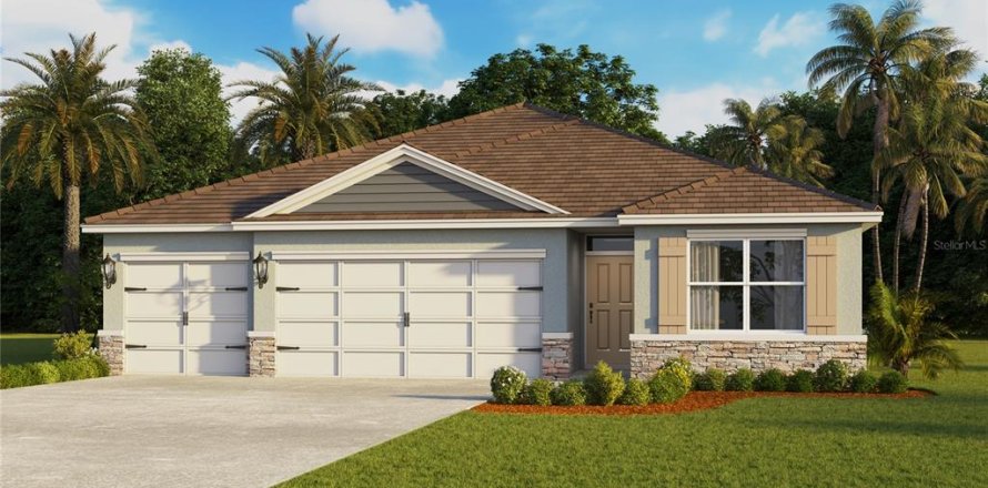 House in Lakeland, Florida 4 bedrooms, 187.66 sq.m. № 1651028