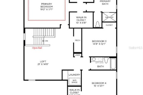 House in Apopka, Florida 4 bedrooms, 290.13 sq.m. № 1737461 - photo 3