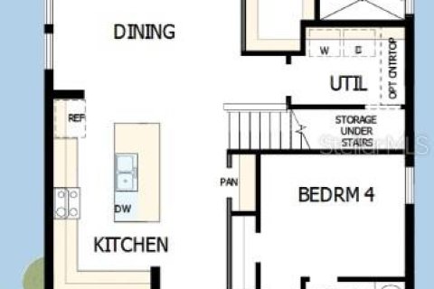 House in Wesley Chapel, Florida 4 bedrooms, 206.43 sq.m. № 1783436 - photo 2