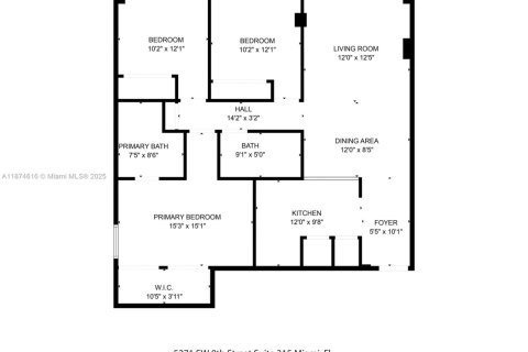 Condominio en alquiler en Miami, Florida, 3 dormitorios, 113.71 m2 № 1922874 - foto 16