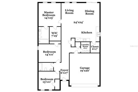 Casa en alquiler en Haines City, Florida, 3 dormitorios, 151.99 m2 № 1803998 - foto 15