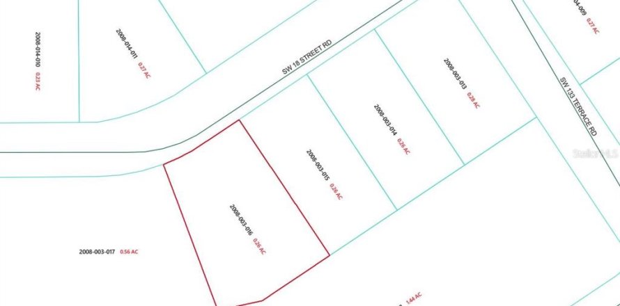 Terreno en Ocala, Florida № 2228622