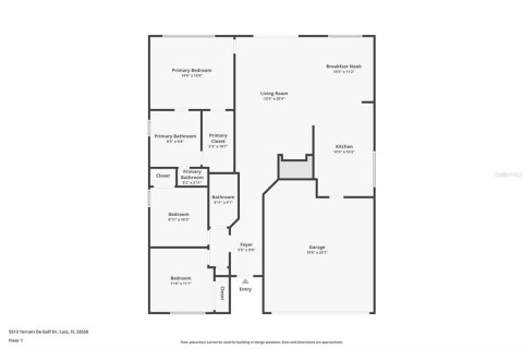 Casa en alquiler en Lutz, Florida, 3 dormitorios, 141.68 m2 № 1915364 - foto 25