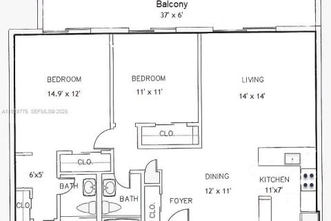 Copropriété à vendre à Miami, Floride: 2 chambres, 87.14 m2 № 1987424 - photo 9