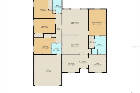 Villa ou maison à vendre à Citrus Springs, Floride: 4 chambres, 194.44 m2 № 1916838 - photo 5