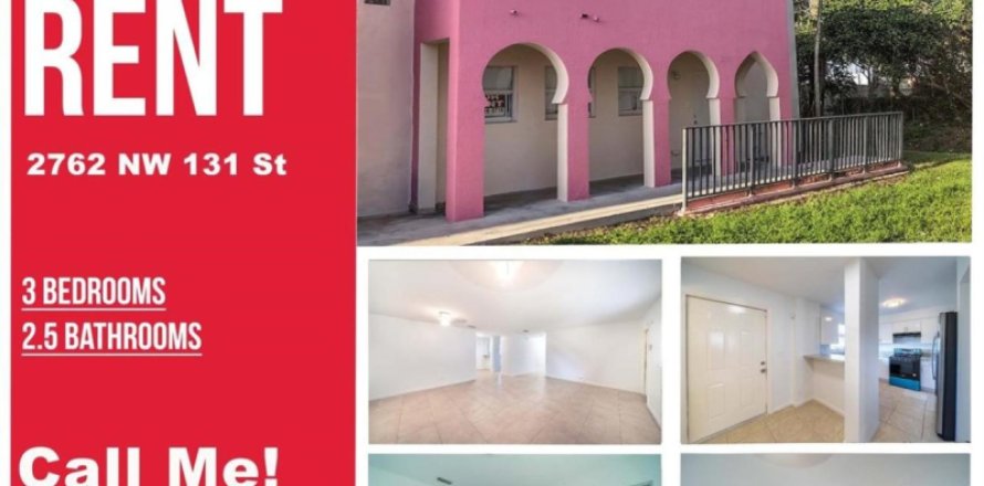 Touwnhouse à Opa-locka, Floride 3 chambres, 117.34 m2 № 1142516