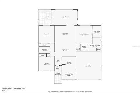 House in The Villages, Florida 3 bedrooms, 157.38 sq.m. № 2209580 - photo 27
