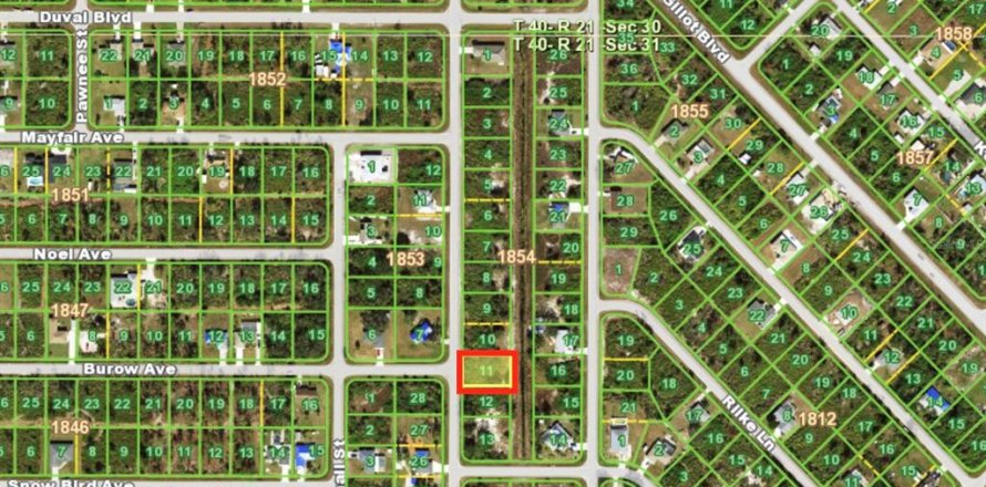 Land in Port Charlotte, Florida № 2163458