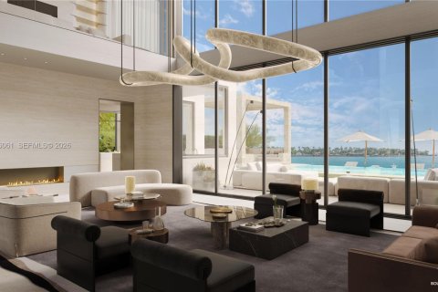 Villa ou maison à Surfside, Floride 7 chambres, 1213.3 m2 № 2154797