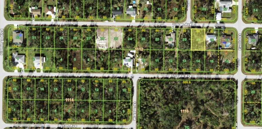 Terreno en Port Charlotte, Florida № 2211121