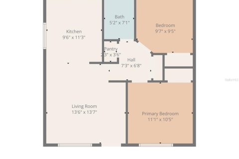 Apartment in Tampa, Florida 2 bedrooms, 69.68 sq.m. № 2118187 - photo 11