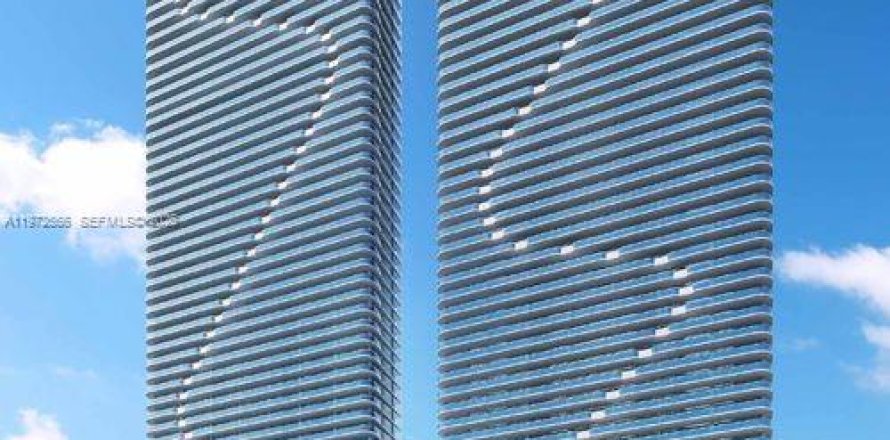 Кондоминиум с 3 спальнями в Майами, Флорида № 2032759