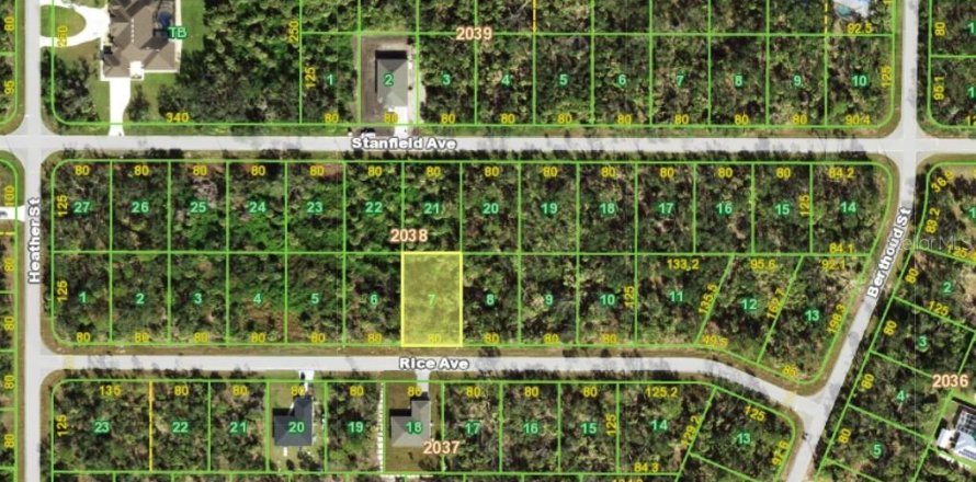Land in Port Charlotte, Florida № 2202933